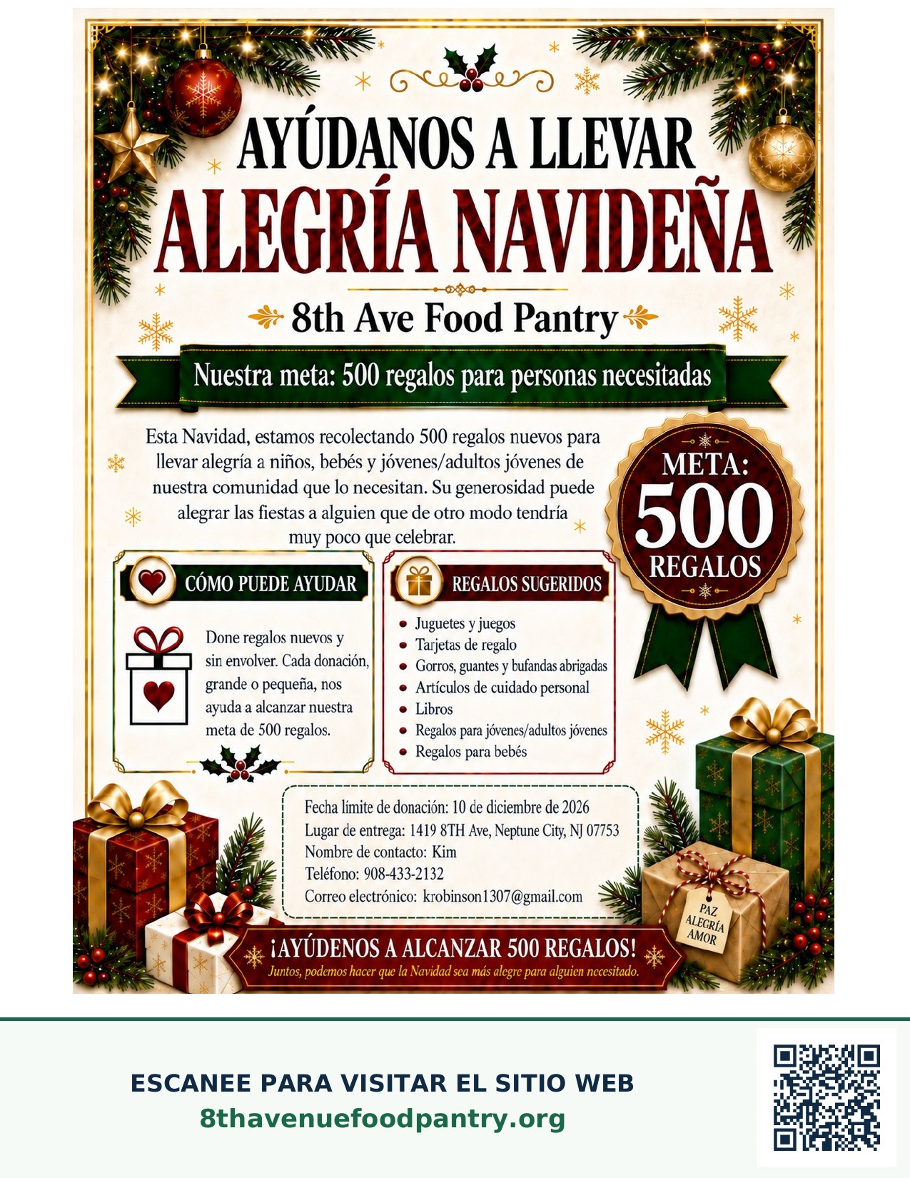 Campa&ntilde;a Navide&ntilde;a de Juguetes flyer